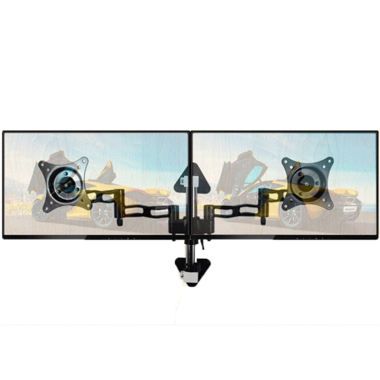 Gibbon Mounts D08W-300  Monitor Bracket Dual Screen Wall Bracket Splicing Computer Bracket - Laptop Stand by Gibbon Mounts | Online Shopping South Africa | PMC Jewellery | Buy Now Pay Later Mobicred