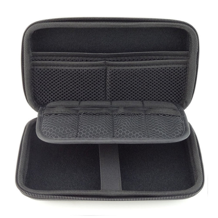 GH1302 EVA Hard Shell Hard Drive Bag Digital Storage Bag(Black) - Hard Drive Bags & Cases by PMC Jewellery | Online Shopping South Africa | PMC Jewellery | Buy Now Pay Later Mobicred