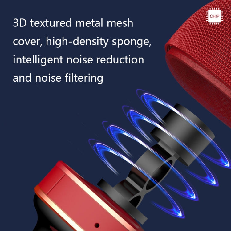 WS898 Live Wireless Bluetooth Microphone with Audio Function(Blue) - Microphone by PMC TechLife | Online Shopping South Africa | PMC TechLife | Buy Now Pay Later Mobicred