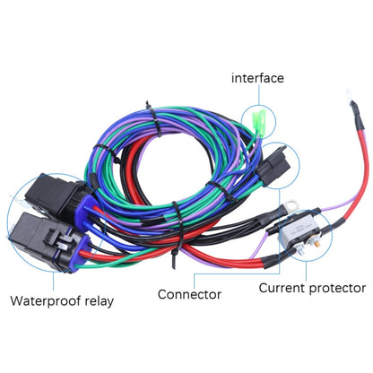 7014G Marine Harness Insertion Plate Tilt Flattening Device Harness Suitable For CMC / TH, Rated voltage: 24V - Marine Accessories & Parts by PMC Jewellery | Online Shopping South Africa | PMC Jewellery | Buy Now Pay Later Mobicred