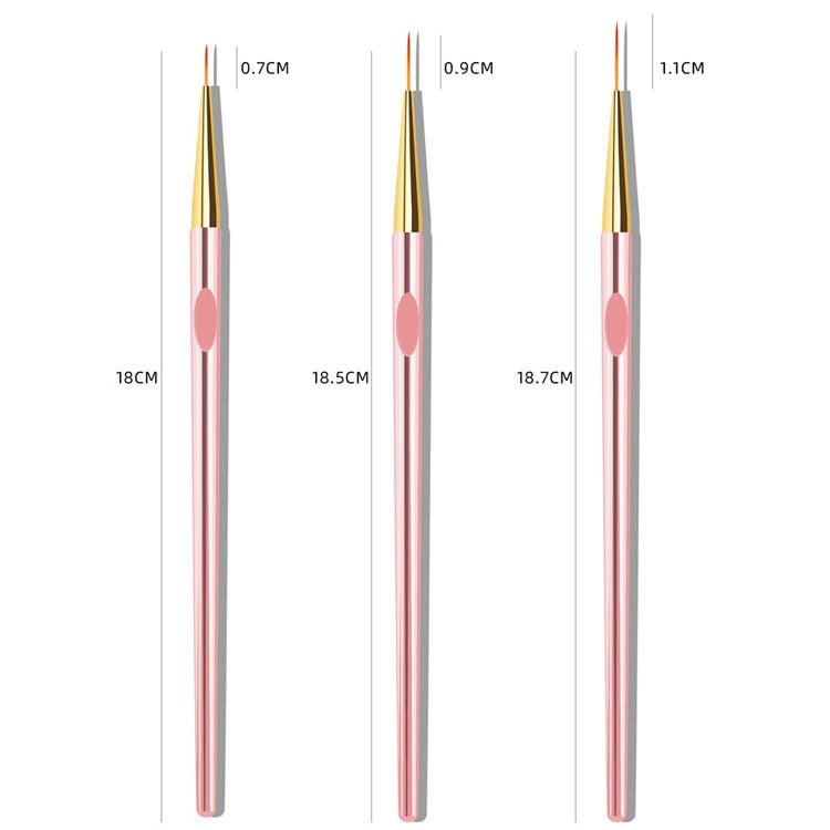 3 In 1 Electric Plating Rod Manicure Pencil(Rose Gold) - Nail Art Equipment by PMC Jewellery | Online Shopping South Africa | PMC Jewellery | Buy Now Pay Later Mobicred