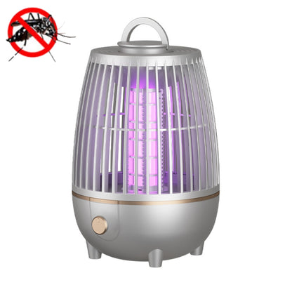 LED Mosquito Killer Lamp Home Photocatalyst USB Mushroom Mosquito Killer(Silver Gray) - Repellents by PMC Jewellery | Online Shopping South Africa | PMC Jewellery | Buy Now Pay Later Mobicred