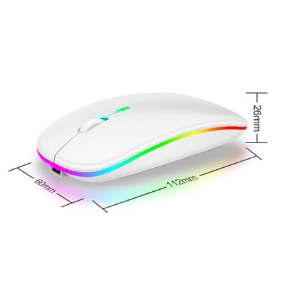 K-Snake BM110 RGB Lighting Effect Wireless Bluetooth Mouse(Black) - Wireless Mice by K-Snake | Online Shopping South Africa | PMC Jewellery