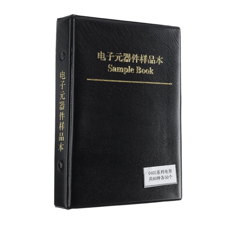 0402 SMD Capacitor Electronic Component Sample Book(80 Kinds 50 Each) - Battery & Resistance Tester by PMC TechLife | Online Shopping South Africa | PMC TechLife | Buy Now Pay Later Mobicred