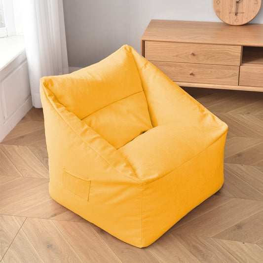 Loafers Sofa BagSkeletonless  Coat, Unfilled, Specification: Chair Cloth Cover(Bright Yellow) - Sofa Covers & Chair Covers by PMC Jewellery | Online Shopping South Africa | PMC Jewellery | Buy Now Pay Later Mobicred