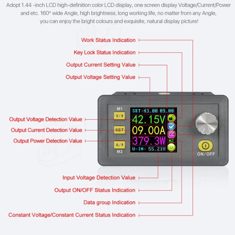 DPS5020 50V/20A CNC DC Adjustable Voltage Regulated Power Buck Module - Other Accessories by PMC TechLife | Online Shopping South Africa | PMC TechLife | Buy Now Pay Later Mobicred