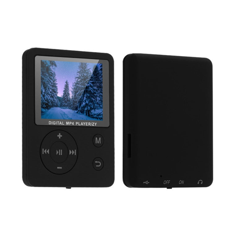 T69 Card Lyrics Synchronization Lossless Sound Quality MP4 Player, Style: Round Button(Black) - MP4 Player by PMC TechLife | Online Shopping South Africa | PMC TechLife