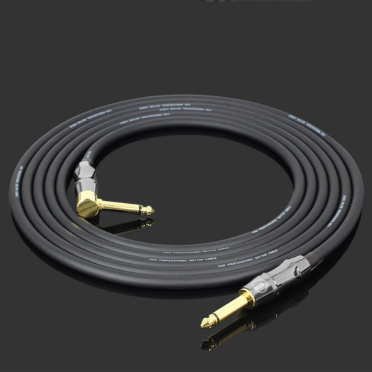 KGR Guitar Cable Keyboard Drum Audio Cable, Specification: 10m(Elbow Straight Jack) - Instrument Audio Cables by KGR | Online Shopping South Africa | PMC Jewellery | Buy Now Pay Later Mobicred