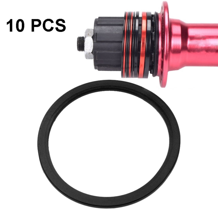 10 PCS FMFXTR Bicycle BB Middle Shaft Flying Wheel Cushion, Thickness: 1.5mm (Black) - Cap Component by FMFXTR | Online Shopping South Africa | PMc TechLife | Buy Now Pay Later Mobicred