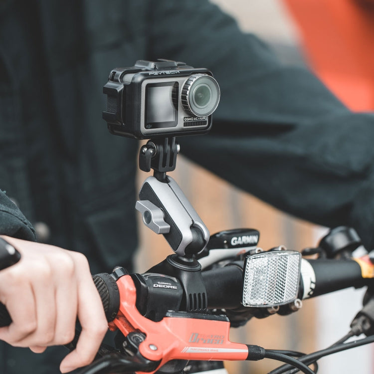 PGYTECH Action Camera Handlebar Mount For Insta360 ONE / ONE R / OSMO Action / GoPro - Bicycle Handlebar Mount by PGYTECH | Online Shopping South Africa | PMC Jewellery | Buy Now Pay Later Mobicred