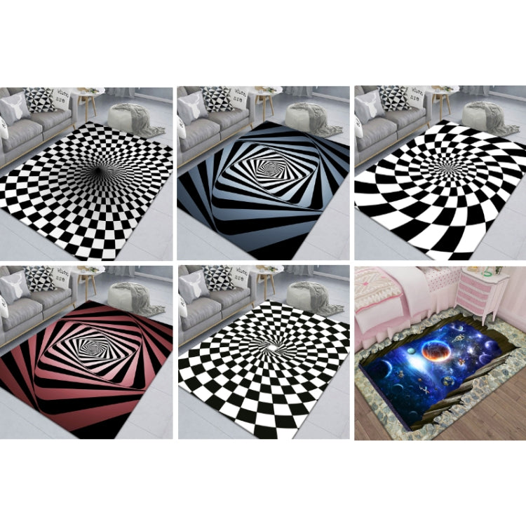 3D Stereo Rectangular Visual Geometric Living Room Carpet, Size: 140x200cm(11) - Mats by PMC TechLife | Online Shopping South Africa | PMC TechLife