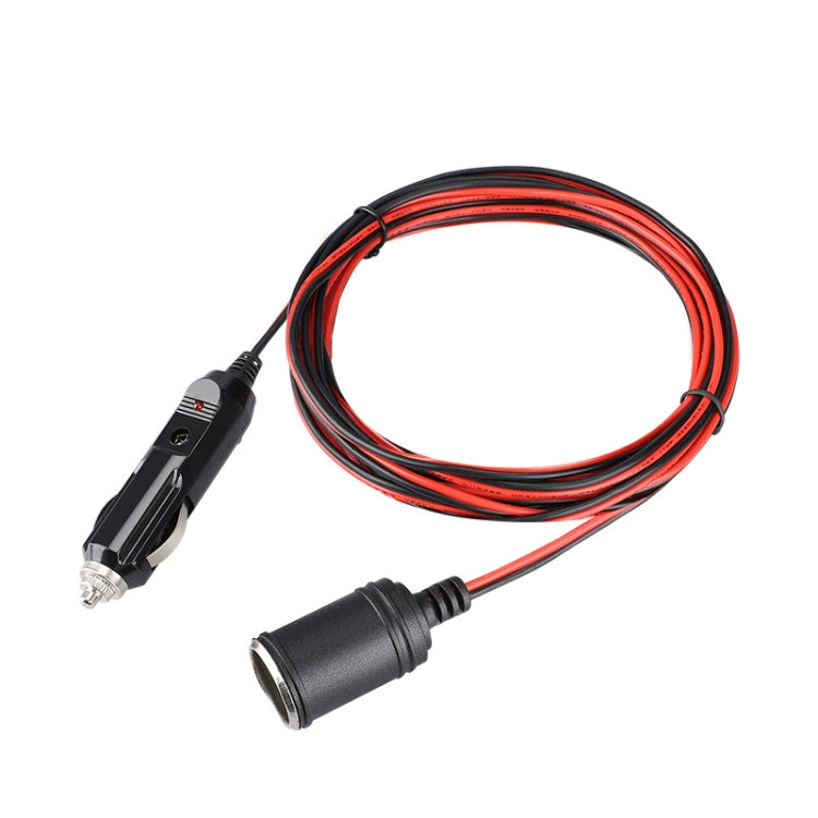 12-24V Car Cigarette Lighter Plug Extension Line, Cable Length 3.7m - Cigar Socket by PMC Jewellery | Online Shopping South Africa | PMC Jewellery