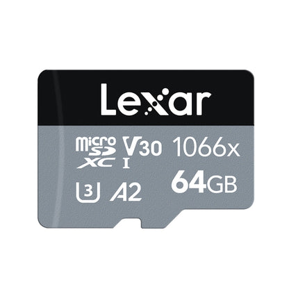 Lexar LKSTF1066X High-Speed TF Card Motion Camera Surveillance Recorder Memory Card, Capacity: 64GB - Micro SD Card by Lexar | Online Shopping South Africa | PMC Jewellery | Buy Now Pay Later Mobicred