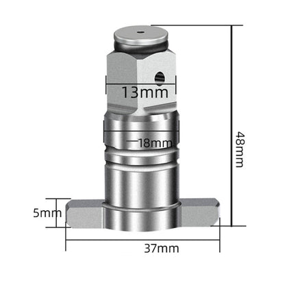 Square T -Shaft  Electric Wrench Converter, Style: Dual Use - Hex Key & Spanner by PMC Jewellery | Online Shopping South Africa | PMC Jewellery