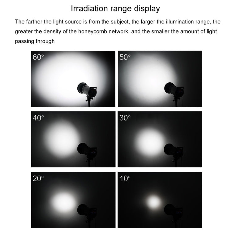 GODOX SN1002 Honeycomb Mesh Reflector Light Effect Accessory For 17cm Standard Cover, Density: 10�� - free shipping - PMC TechLife - Order now!