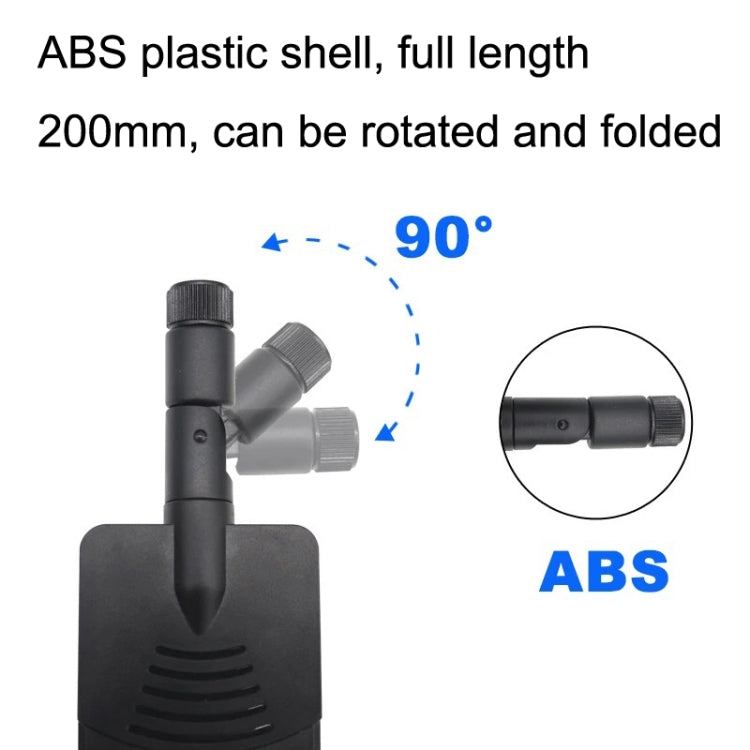 5G Full Netcom Black Plastic Sleeve Signal Strong High Gain Antenna - SMA/RP-SMA Antenna by PMC Jewellery | Online Shopping South Africa | PMC Jewellery