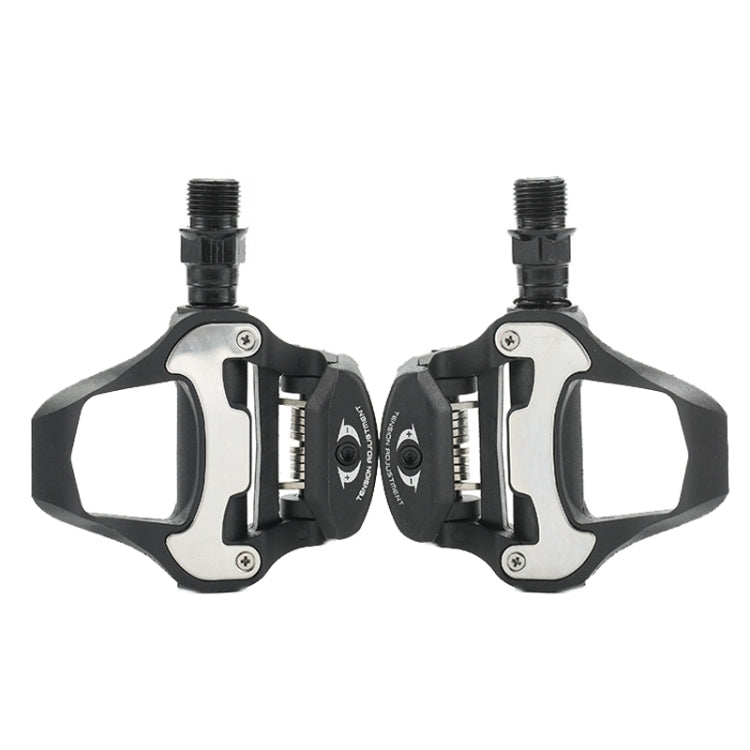 RACEWORK 01455 Road Bike Self-locking Pedals(Black) - Pedals by PMc TechLife | Online Shopping South Africa | PMc TechLife | Buy Now Pay Later Mobicred