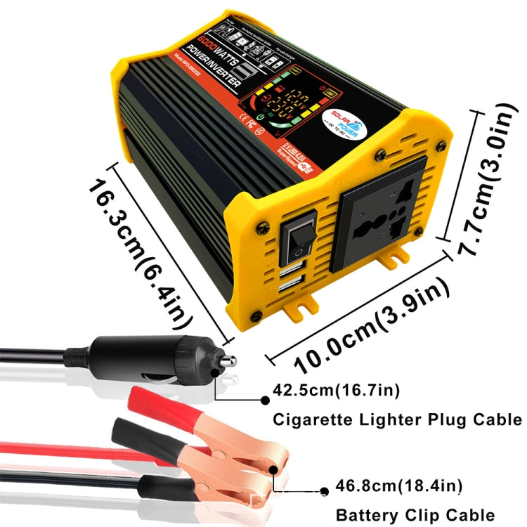 Saga 3 Generations Home Solar Generator Inverter+30A Controller+18W 12V Solar Panel, Specification: Black 12V To 220V - Modified Square Wave by PMC TechLife | Online Shopping South Africa | PMC TechLife | Buy Now Pay Later Mobicred