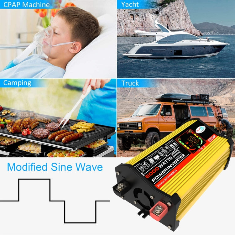 Saga 3 Generations Home Solar Generator Inverter+30A Controller+18W 12V Solar Panel, Specification: Yellow 12V To 220V - Modified Square Wave by PMC TechLife | Online Shopping South Africa | PMC TechLife | Buy Now Pay Later Mobicred