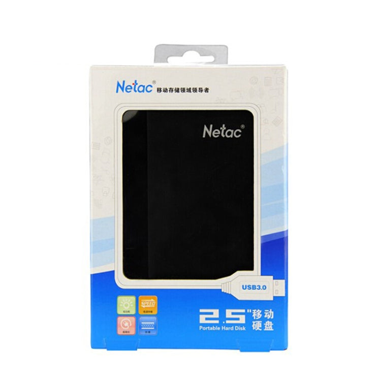 Netac K218 High Speed 2.5 Inch Software Encrypted Mobile Hard Drive, Capacity: 2TB - External Hard Drives by Netac | Online Shopping South Africa | PMC Jewellery | Buy Now Pay Later Mobicred