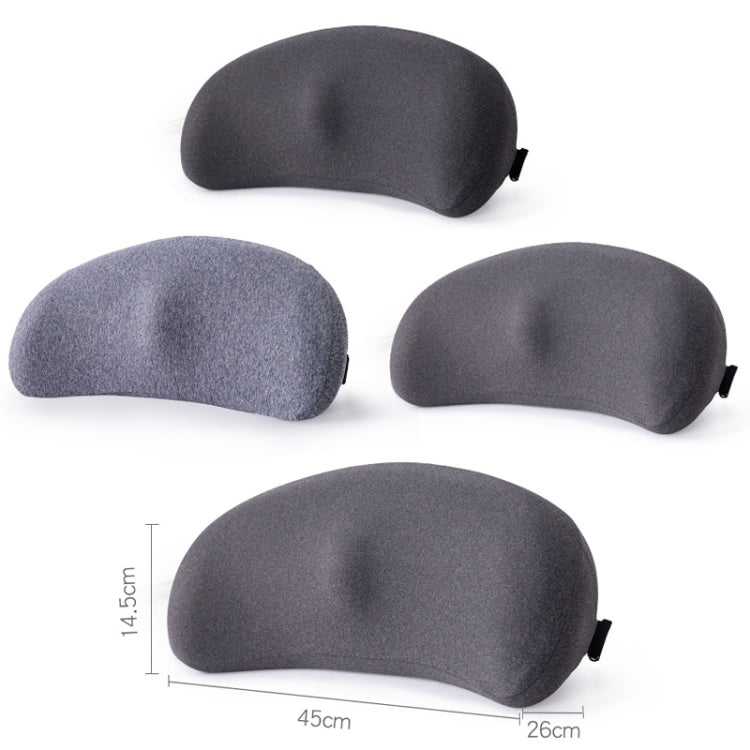 Memory Foam Car Lumbar Cushion Driving Seat Cushion(Dark Gray) - Seat Accessories by PMC Jewellery | Online Shopping South Africa | PMC Jewellery | Buy Now Pay Later Mobicred