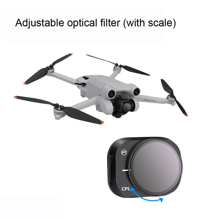 RCSTQ Aluminum Alloy Adjustable Filter Accessories for DJI Mini 3 Pro,Style: ND64 - free shipping - PMC TechLife - Order now!