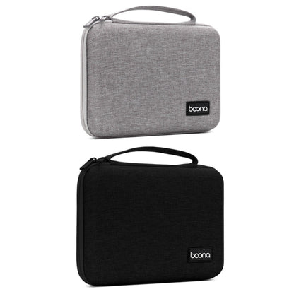 Baona BN-F018 Multifunctional Double Layer EVA Hard Shell U Disk Data Cable Storage Bag(Black) - Hard Drive Bags & Cases by Baona | Online Shopping South Africa | PMC Jewellery | Buy Now Pay Later Mobicred