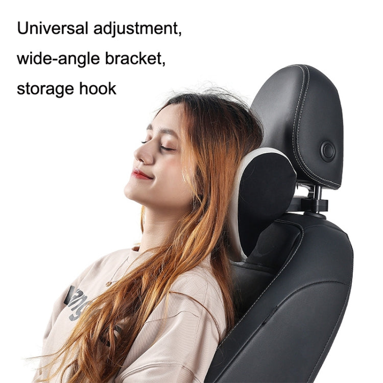 A09 Car Seat Headrest Memory Foam Comfortable Neck Pillow, Style: Without Stand (Coffee) - Seat Accessories by PMC TechLife | Online Shopping South Africa | PMC TechLife | Buy Now Pay Later Mobicred