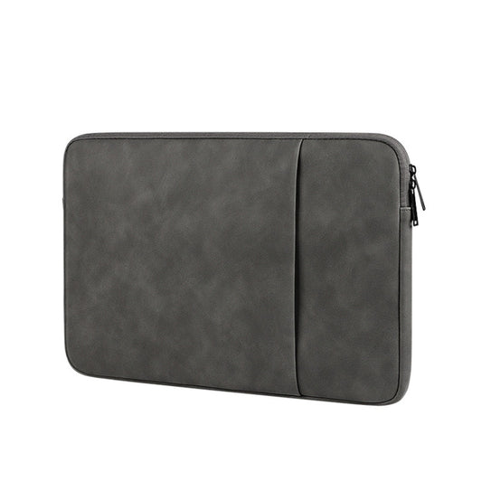 ND01DZ Double Layer Waterproof Laptop Liner Bag, Size: 13.3 inches(Dark Gray) - 13.3 inch by PMC Jewellery | Online Shopping South Africa | PMC Jewellery | Buy Now Pay Later Mobicred