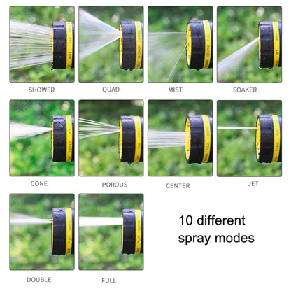 10 Functional Watering Sprinkler Head Household Water Pipe, Style: D6+4 Connector - Watering & Irrigation by PMC Jewellery | Online Shopping South Africa | PMC Jewellery | Buy Now Pay Later Mobicred