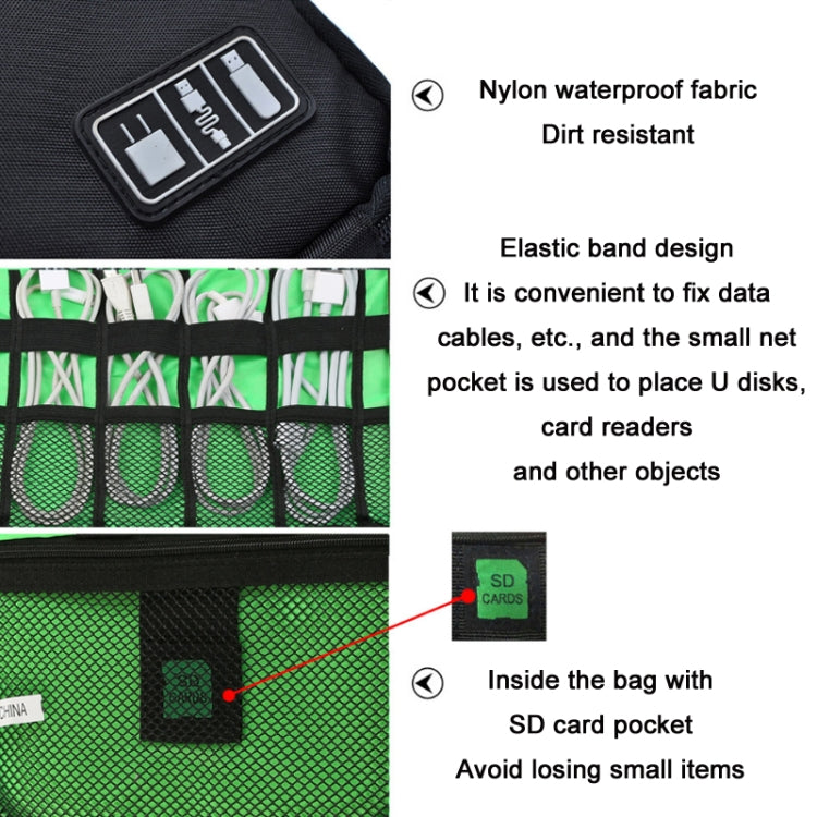 Multifunctional Portable Mobile Phone Digital Accessories U Disk Storage Bag, Color: Pink - Other by PMC TechLife | Online Shopping South Africa | PMC TechLife | Buy Now Pay Later Mobicred