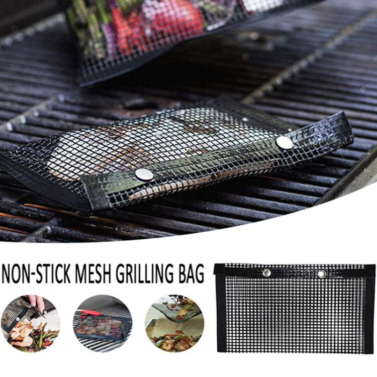 Vc005 BBQ Non-Stick Mesh Grilling Bag, Size: Black (40 x 30cm) - Cookwares & Tablewares by PMC Jewellery | Online Shopping South Africa | PMC Jewellery