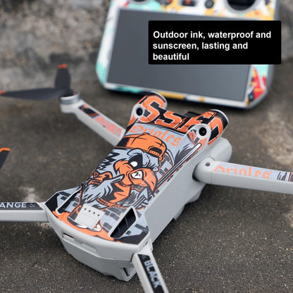 Sunnylife Drone+Remote Control Protective Sticker For DJI Mini 3 Pro RC Version( Time Gate) - Stickers by Sunnylife | Online Shopping South Africa | PMC Jewellery | Buy Now Pay Later Mobicred