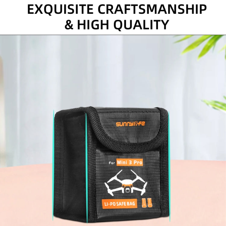 Sunnylife  Battery Explosion-proof Bag Storage Bag for DJI Mini 3 Pro,Size: Can Hold 1 Battery - Carry Cases & Bags by Sunnylife | Online Shopping South Africa | PMC TechLife | Buy Now Pay Later Mobicred