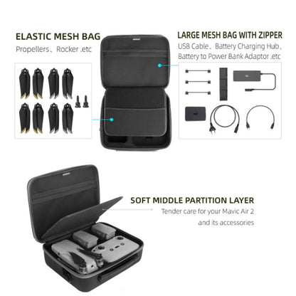Sunnylife Drone Storage Bag for DJI Mavic Air 2/Air 2S,Style:  Shoulder Suit Bag - Backpacks & Bags by Sunnylife | Online Shopping South Africa | PMC Jewellery | Buy Now Pay Later Mobicred