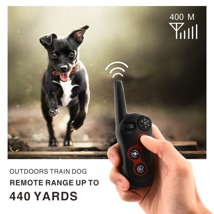 Remote Control Trainer Dog Collar Automatic Barking Stopper, Specification: 1 Drag 1 Black - Training Aids by PMC Jewellery | Online Shopping South Africa | PMC Jewellery