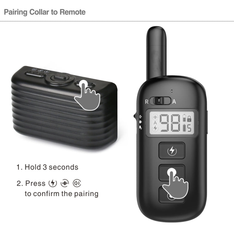 Remote Control Trainer Dog Collar Automatic Bark Stop Device, Specification: 1 Drag 1 (Red) - Training Aids by PMC TechLife | Online Shopping South Africa | PMC TechLife | Buy Now Pay Later Mobicred