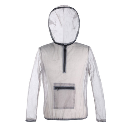 Jungle Expedition Breathable Insect-proof Jacket With Hood Anti-bite Mesh Gauze Cloth, Size: L - Anti-mosquito Clothing by PMC Jewellery | Online Shopping South Africa | PMC Jewellery | Buy Now Pay Later Mobicred