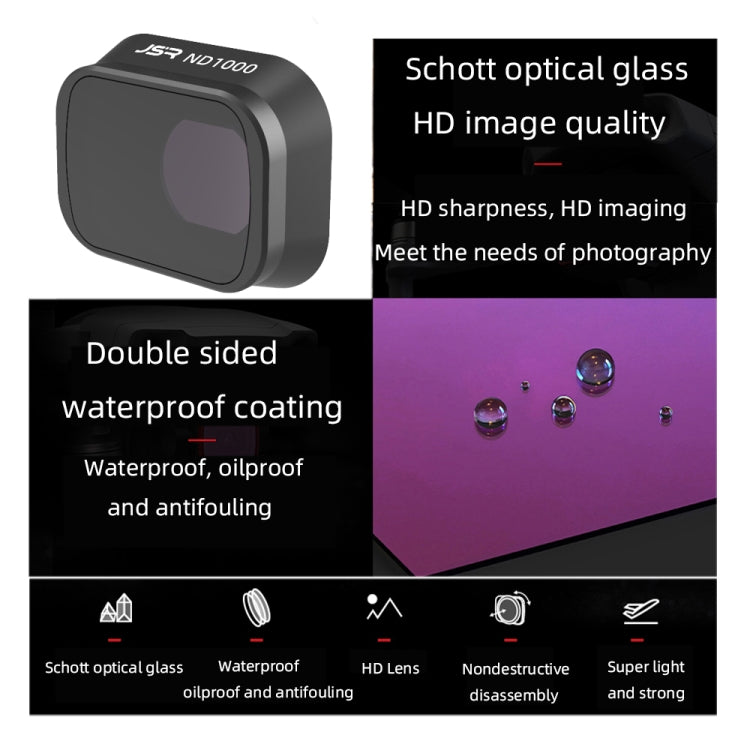 JUNESTAR Filters For DJI Mini 3 Pro,Model:  ND8PL JSR-1663-09 - Other by JUNESTAR | Online Shopping South Africa | PMC TechLife | Buy Now Pay Later Mobicred