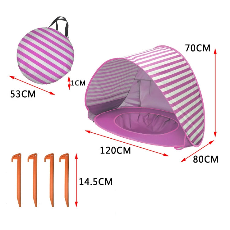 Baby Beach Tent With Pool Portable Foldable Sunshelter, Color: Shark Gray - Tents & Accessories by PMC Jewellery | Online Shopping South Africa | PMC Jewellery