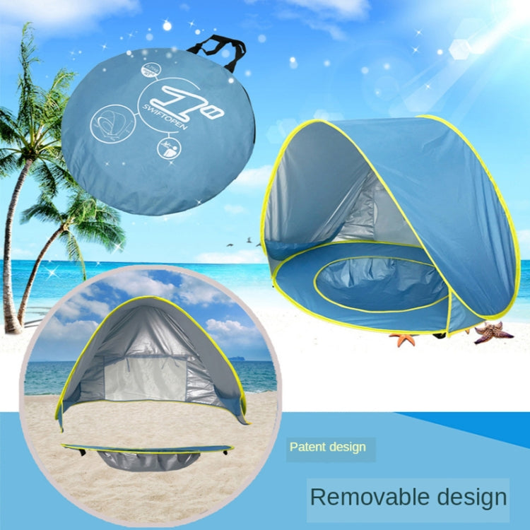 Baby Beach Tent With Pool Portable Foldable Sunshelter, Color: Whale Pink - Tents & Accessories by PMC Jewellery | Online Shopping South Africa | PMC Jewellery