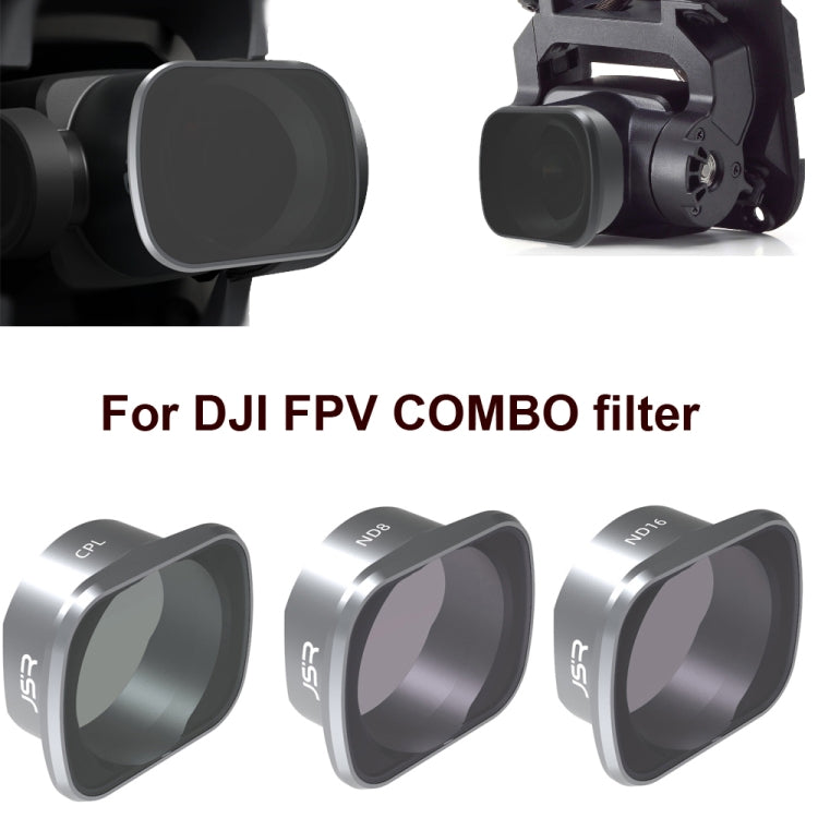 JUNESTAR  Drone Filters For DJI FPV COMBO ,Model: ND4+ND8+ND16+ND32 - Lens Accessories by PMC Jewellery | Online Shopping South Africa | PMC Jewellery | Buy Now Pay Later Mobicred