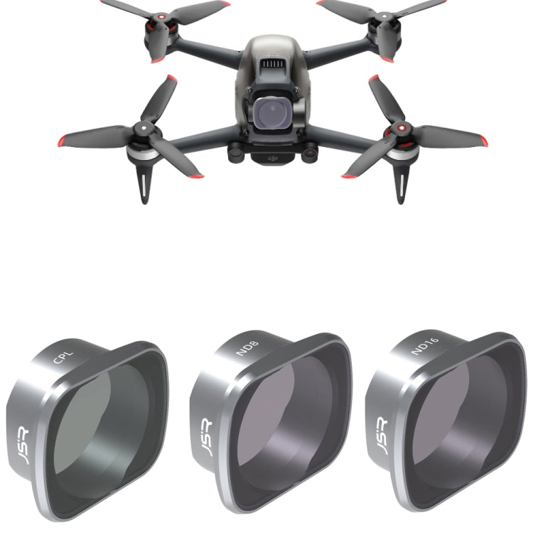 JUNESTAR  Drone Filters For DJI FPV COMBO ,Model: UV+CPL+ND4/8/16/32 - Lens Accessories by PMC TechLife | Online Shopping South Africa | PMC TechLife | Buy Now Pay Later Mobicred