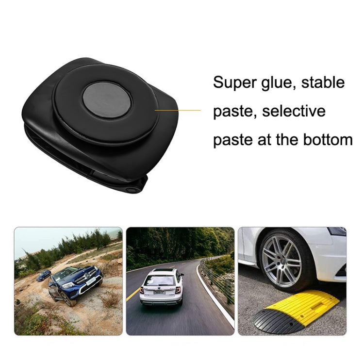 MM002 Car Dashboard Mobile Phone Holder Car Silicone Rotary Navigation Mobile Phone Holder(Black) - Car Holders by PMC TechLife | Online Shopping South Africa | PMC TechLife