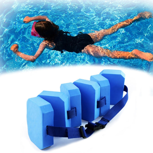 EVA Training Pool Foam Belt Adjustable Back Floating Foam Swimming Floating Waistband(Blue) - Swimming Rings by PMC Jewellery | Online Shopping South Africa | PMC Jewellery