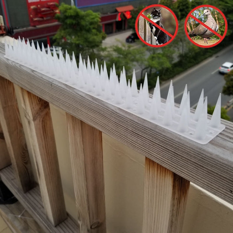 Plastic Bird Repellent Thorns Fence Anti-climb Nails(Transparent) - Outdoor Insect Repellent by PMC Jewellery | Online Shopping South Africa | PMC Jewellery | Buy Now Pay Later Mobicred