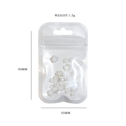 SP0473 30Pcs/Pack 3D Camellia Nail Art Decorative Rhinestones(Light Change) - Nail Stickers by PMC Jewellery | Online Shopping South Africa | PMC Jewellery | Buy Now Pay Later Mobicred