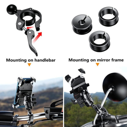 Motorcycle Bicycle Mobile Phone Bracket Fixed Base(25mm Ball Head) - Holder by PMC Jewellery | Online Shopping South Africa | PMC Jewellery | Buy Now Pay Later Mobicred