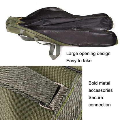 LEO 27746 Folding Fishing Rod Bag Long Fishing Gear Soft Bag, Length: 1.5m Army Green - Storage Boxes & Storage Bags by LEO | Online Shopping South Africa | PMC Jewellery
