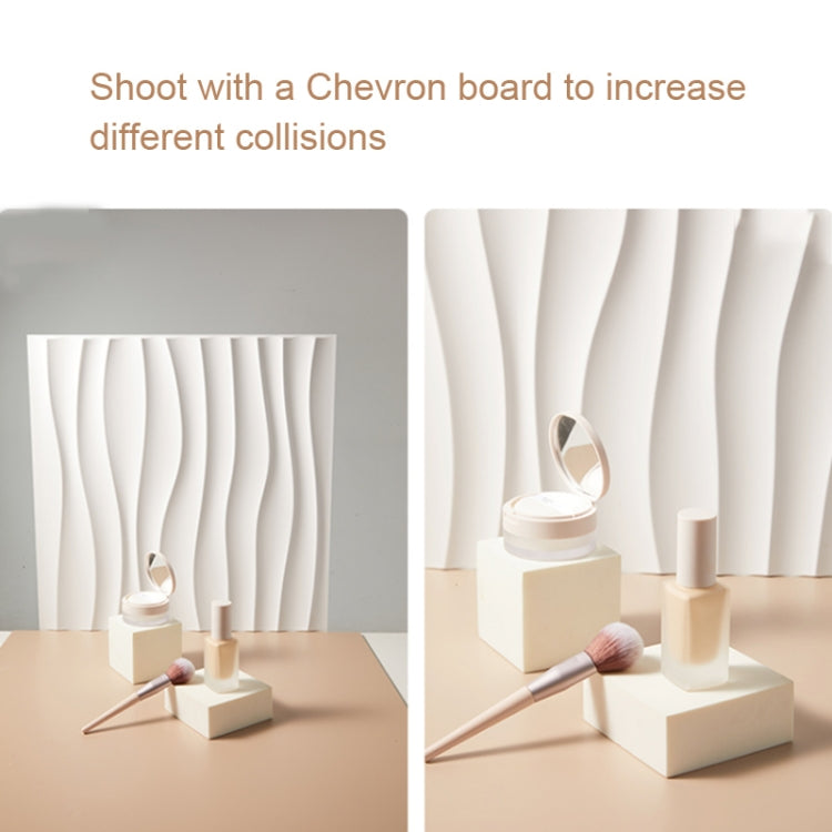 PVC Material Stereo 3D Shooting Background Board Photo Props,50 X 50cm(D095 Square Brick White) - free shipping - PMC TechLife - Order now!